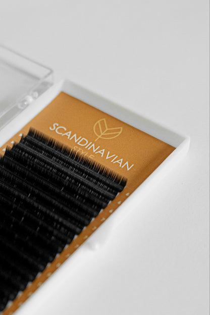 Laser lashes "Scandinavian style" black