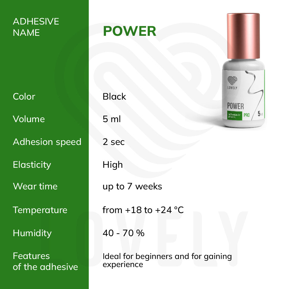 Black Adhesive Lovely "Power" (5 ml)