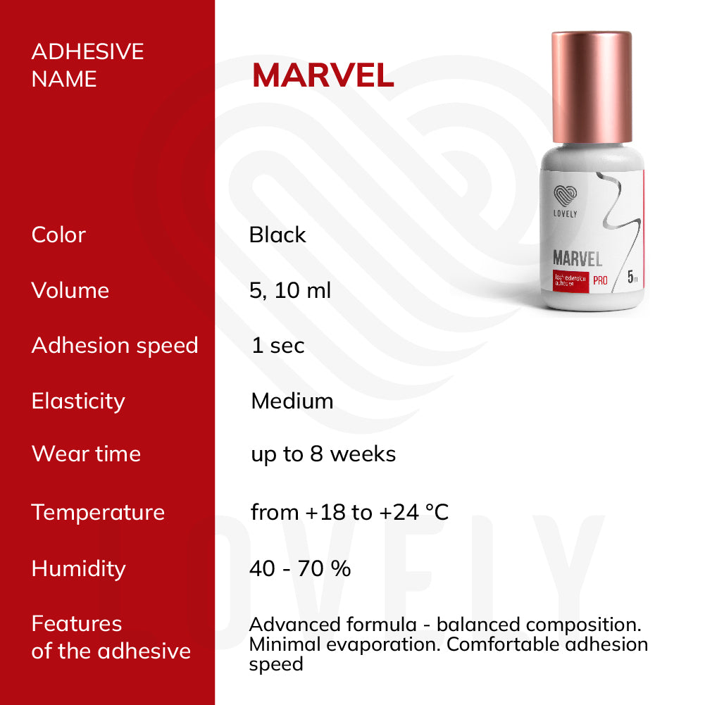 Black Adhesive Lovely "Marvel" (5 ml)