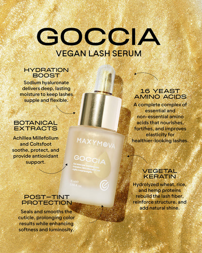 GOCCIA – Vegan Lash Serum – Post-Tint Restructuring & Hydrating Treatment – 15ml