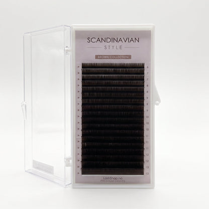 Scandinavian Style – Brown Collection – Dark Chocolate D Curl