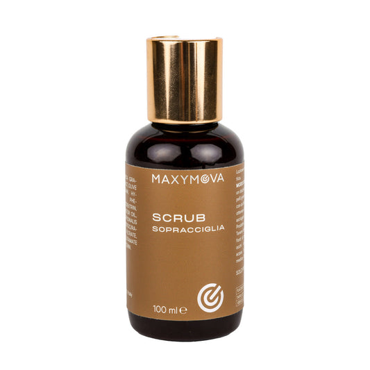 Brow Scrub to improve fixation of henna/tint on the skin