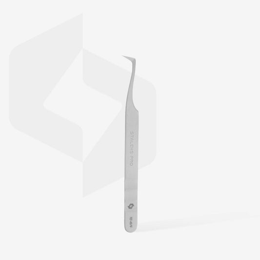 Professional Eyelash Tweezers EXPERT 41 TYPE 6 (L-Shaped, 75')