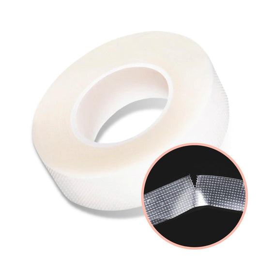 Transparent PET Lash Tape – Breathable Grid (1 Roll)