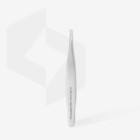 Eyebrow tweezers BEAUTY & CARE 20 TYPE 4 (narrow beveled)