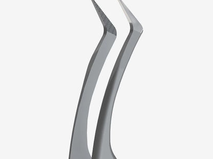Professional Eyelash Tweezers With Fiber Tips EXPERT 45 TYPE 2 (L-Shaped, 40')
