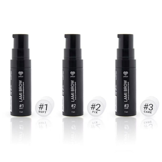 Set Eyebrow lifting lotion №1, 2, 3 Lovely, 5 ml