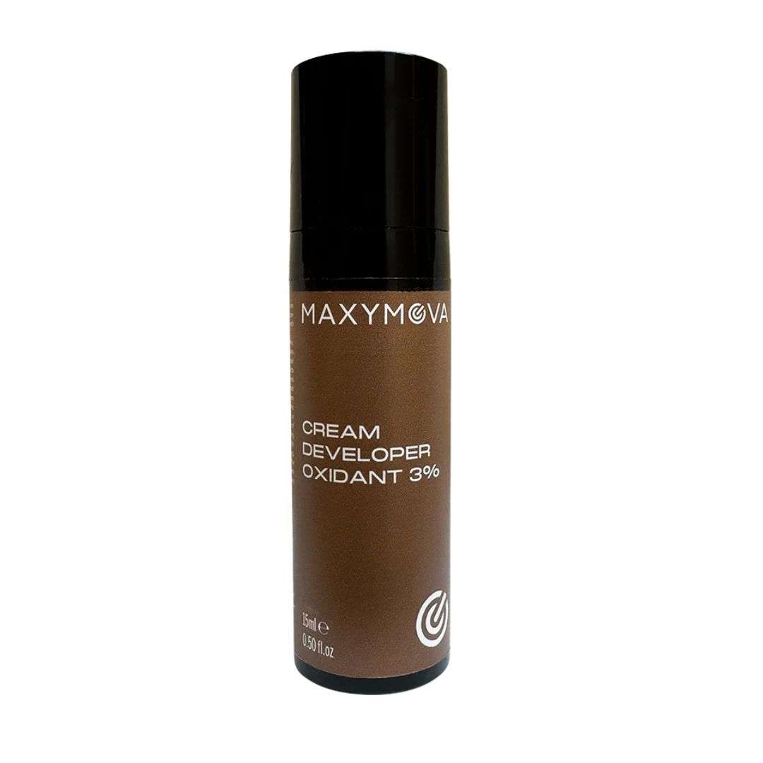 3% Oxidant for TINTA LIQUIDA Liquid Dye - 15 ml Airless Bottle by MAXYMOVA