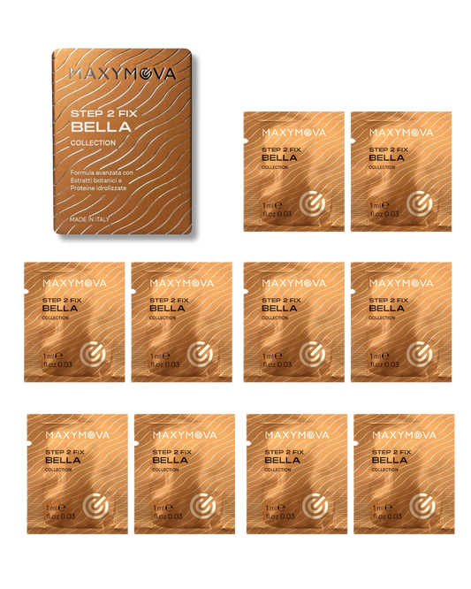 Bella Step 2 FIX Monodose Lamination Sachets – Bella Collection Korean Lash & Brow System – 10 x 1 ml